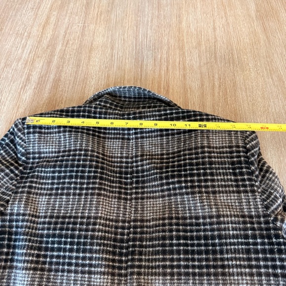 Z Supply Plaid Blazer - Black and Brown - Picture 11 of 12